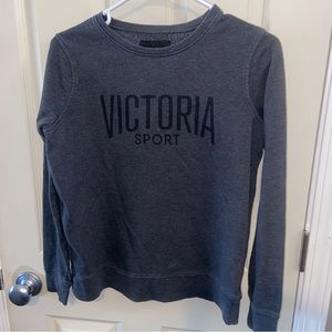 Victoria’s Secret Victoria Sport women’s sweatshirt gray small.